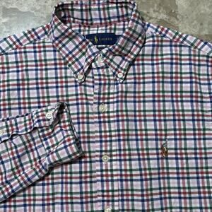 Polo Ralph Lauren Shirt Mens Small Classic Oxford Long Sleeve Button OCBD